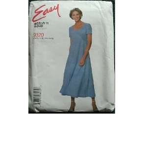 MISSES DRESS SIZES 12 14 16 18 EASY STITCH N SAVE BY 
