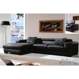 Italian Leather Sectional Sofa Set   Bassus Leather Sectional with 