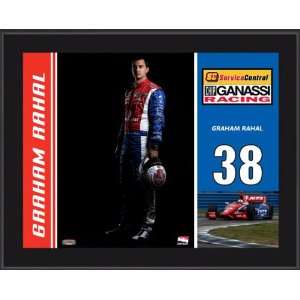  Graham Rahal Sublimated 10x13 Driver Photo Plaque 