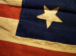 RARE 18 Star Louisiana Statehood Flag 1812 only 2 known  