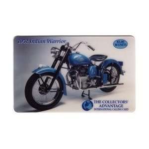 Collectible Phone Card $20. 1941 Military Scout Indian Motorcycle (No 