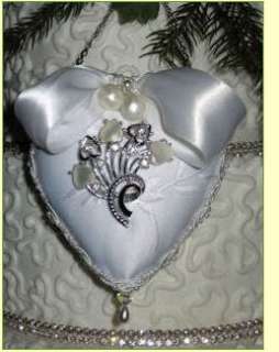 jeweled adornments to compliment any bridal bouquet or wedding gown