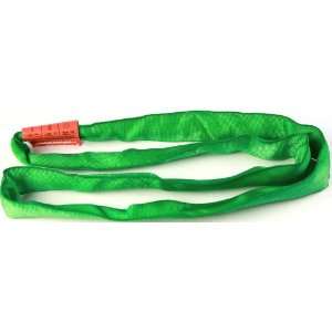 AMH DR Polyester Round Sling, Endless, Green, 4 Length, 1 3/4 Width 
