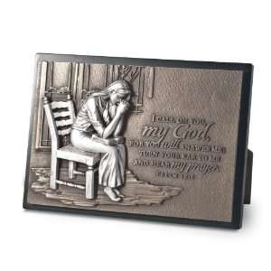  I Call You My God Moments Of Faith Plaque With Resin 