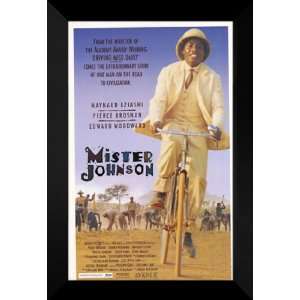 Mister Johnson 27x40 FRAMED Movie Poster   Style A 1991