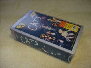 Here is a sealed and unopened commemorative edition VHS of CATS the 