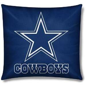  Dallas Cowboys NFL Team Toss Pillow (18 x18 ) Sports 