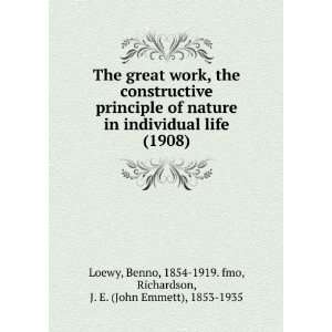   John Emmett), 1853 1935, Loewy, Benno, 1854 1919. fmo