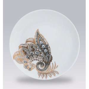   Bohemian Paisley 6.25 in Canape Plates (Set of 6)