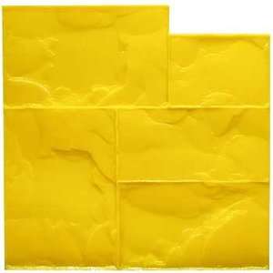  Ashlar Slate Yellow Pattern Concrete Stamp