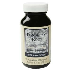 Dandelion Root, 100 Capsules/Bottle