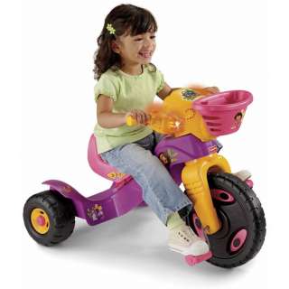 Dora The Explorer Lights and Sounds Trike BIG WHEEL NEW  