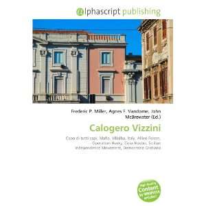 Calogero Vizzini (9786132736932) Books