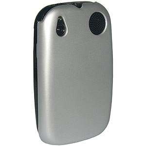New Amzer Simple Click Case With Screen Protector Silver For Palm Pre 