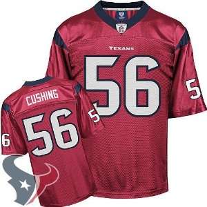 Houston Texans #56 Brian Cushing Red Jersey Authentic Football Jersey 