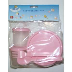  Baby Feeding Set   Includes 3 Snack Containers with Lids 