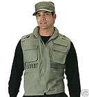 OLIVE DRAB VINTAGE RANGER VEST SMALL   3 XL AVAILABLE