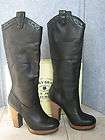 New Womens Lucky Brand Northview Leather Knee High Fash