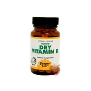  Vitamin D 1000 Units Dry 100 Tablets, Country Life Health 