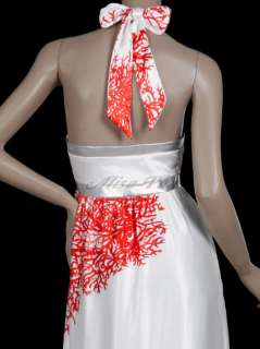   Bust Flirty Women Painted Halter Evening Dress 09249 Size 3XL  