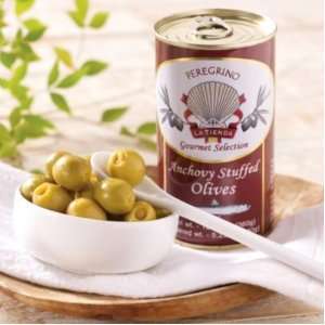 La Tienda Peregrino Brand Anchovy Stuffed Olives (5.3oz/150g)  