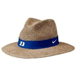  Nike Duke Blue Devils Summer Straw Hat