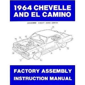   CHEVROLET CHEVELLE EL CAMINO Assembly Manual Book 