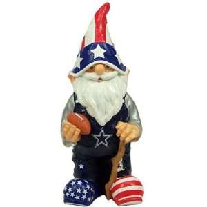  Dallas Cowboys NFL Patriotic Good Luck Garden Gnome 