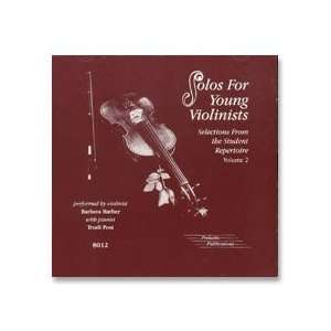    Barber Solos For Young Violinists CD 2 Musical Instruments