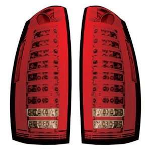   2009 2010 Tail Lamps, Fiber Optic & LED Ruby Red 1 pair Automotive