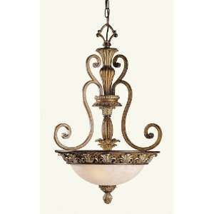   Patina Savannah 3 Light 180W Pendant with Medium Bulb Base and Vinta