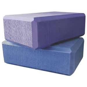 Yoga Foam Block, 3 Thick, Purple 