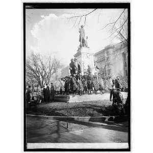  Photo Foch, ceremonies Lafayette statue, 11/22/21