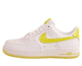 Nike Wmns Air Force 1 07 White High Votage Womens Shoes 315115126 