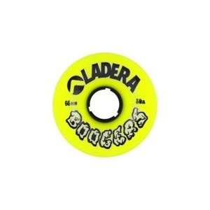  Ladera Boogers Yellow Longboard Wheels   66mm 80a (Set of 