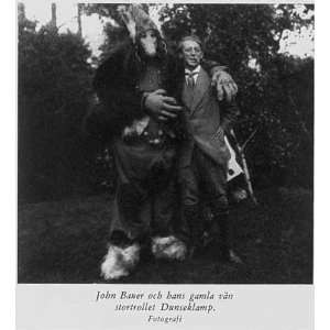  John Albert Bauer,1882 1918,Great Troll Dunseklamp