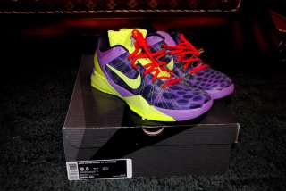 Nike NEW Zoom Air Kobe VII 7 Cheetah Christmas Grinch VOLT Galaxy 