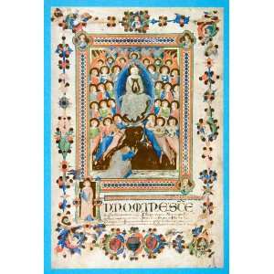   Mary Angels Religion Bible   Orig. Tipped In Print