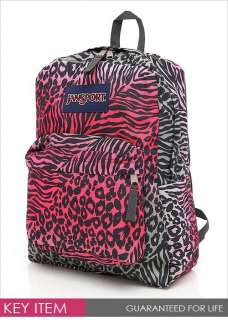 Jansport SUPER BREAK Backpack JS 43501J7YZ Grey Animal  
