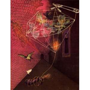   canvas   Remedios Varo   24 x 32 inches   Angustia