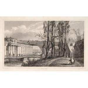  1831 Bains Vigier Floating Baths Pont Royal Seine Paris 