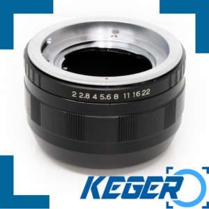 Voigtlander DKL Lens To Micro 4/3 M43 Adaptor GF1 EP2  