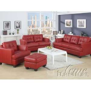   Leather Living Room Furniture Set   Acme 15100 02