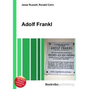  Adolf Frankl Ronald Cohn Jesse Russell Books