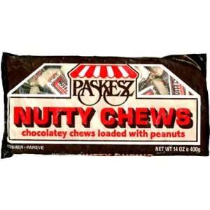 Paskesz Family Pack, Nutty Chews, 14 ounce Bags   Approx. 33 Pcs 