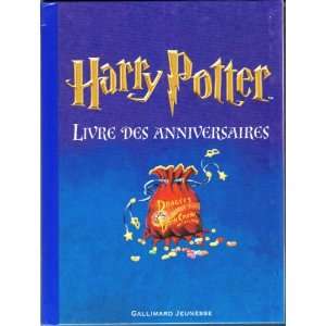   Harry Potter Livres Des Anniversaires (Birthday Book) Toys & Games