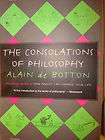 Consolations of Philosophy Alain Botton [Book] Self Help Nietzsche 