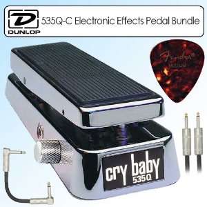 Dunlop 535Q C Crybaby Q Chromech Multi Wah Electronic Effects Pedal 