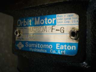 SUMITOMO EATON ORBIT MOTOR 050CA2F G O5OCA2F G CNC  