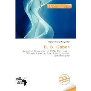    B. B. Gabor (9786200807885) Waylon Christian Terryn Books